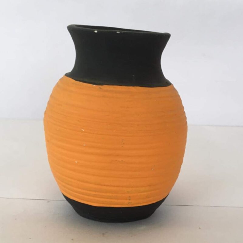 handcrafted terracotta vase