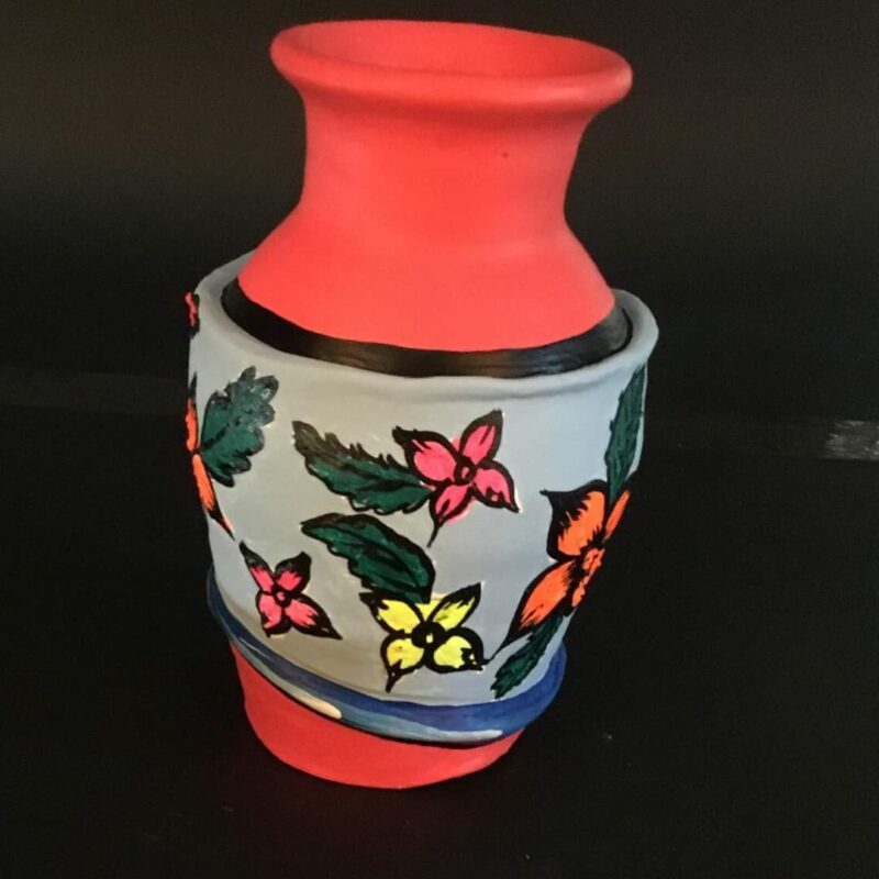 Terracotta Flower Vase